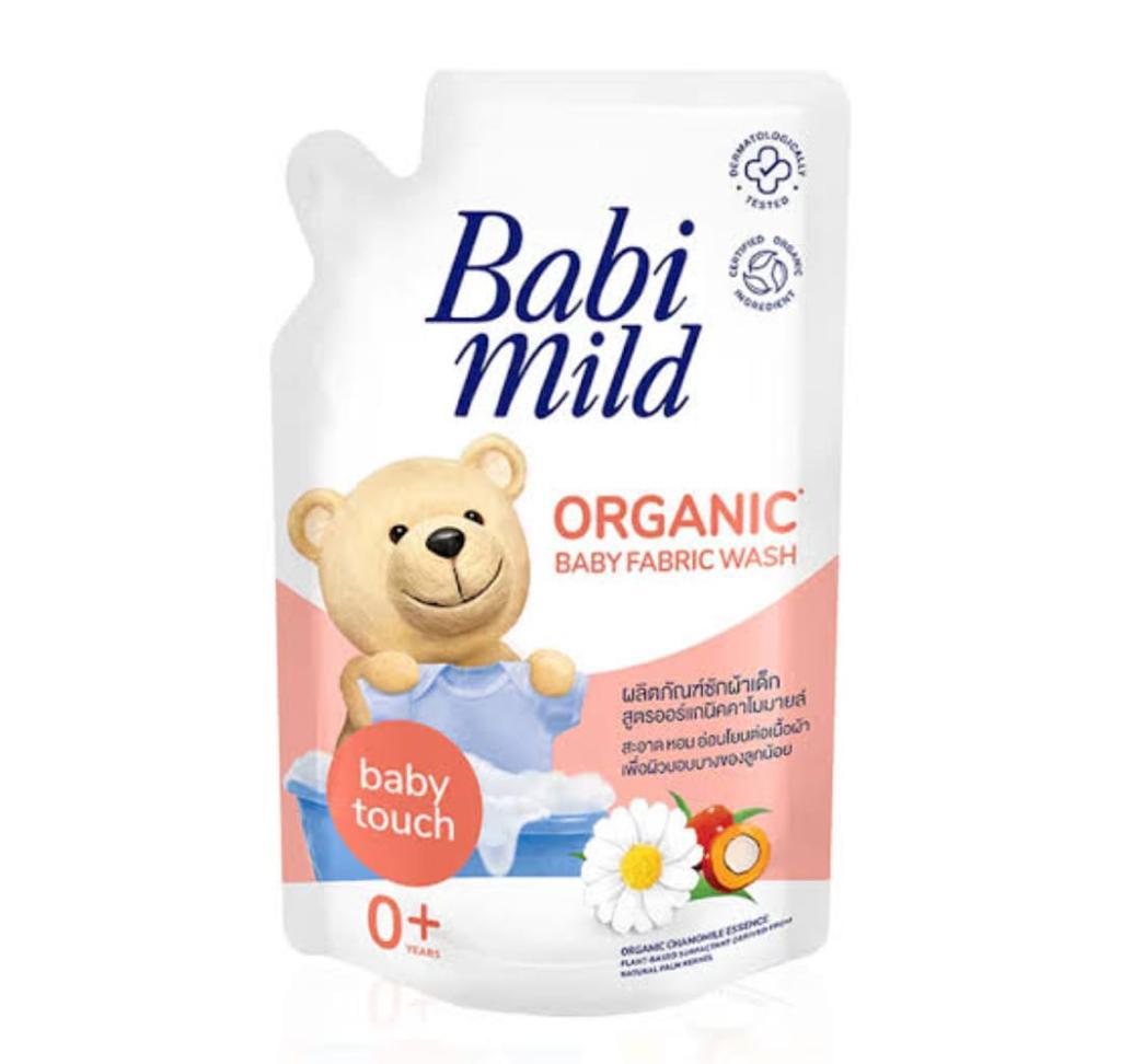Babi Mild With Chamomile Essence Organic Baby Fabric Wash Baby Touch 450ml