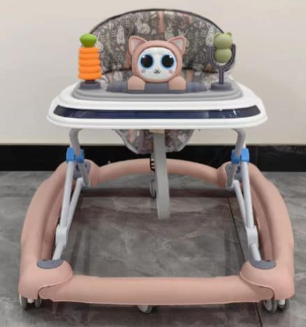 INFANTES Kitty 2 IN 1 Rocking Baby Walker With Music Light