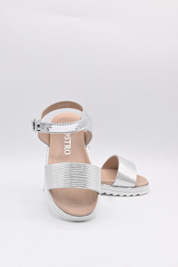 Girls Formal Sandal - 885-1S White