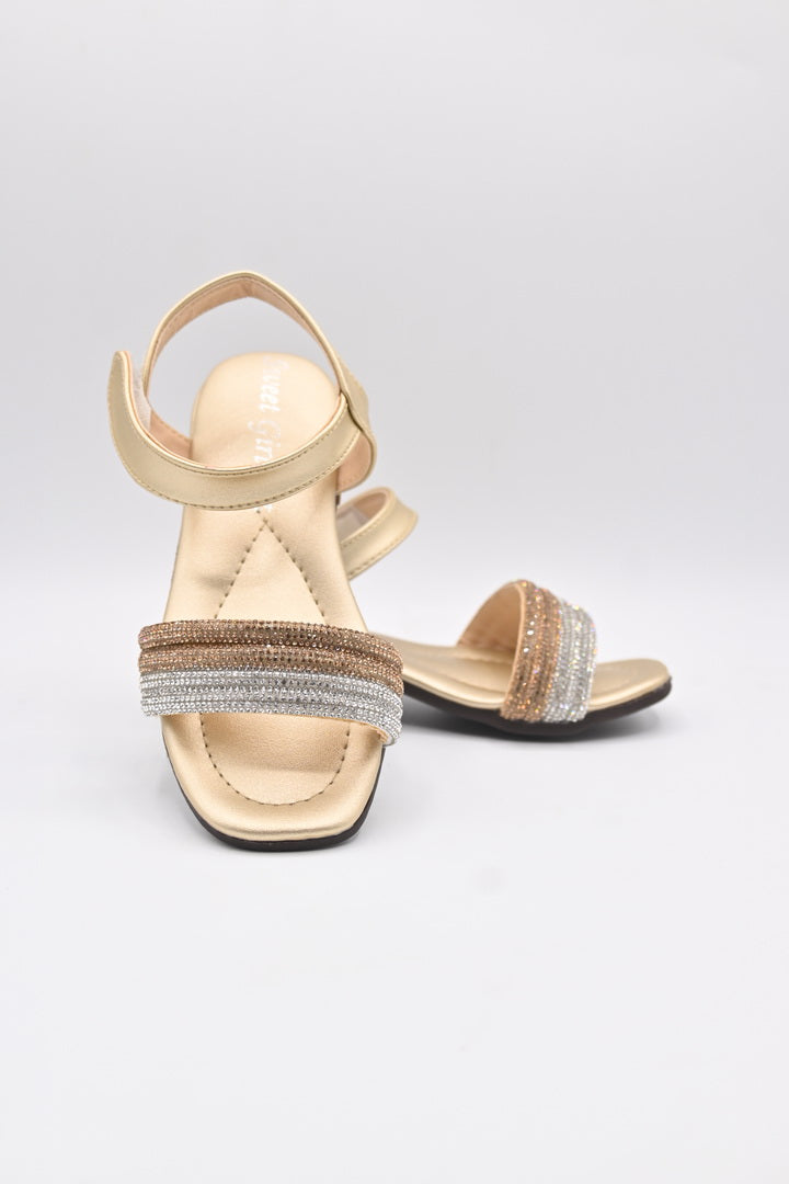 Girls Formal Sandal - 5096 Gold