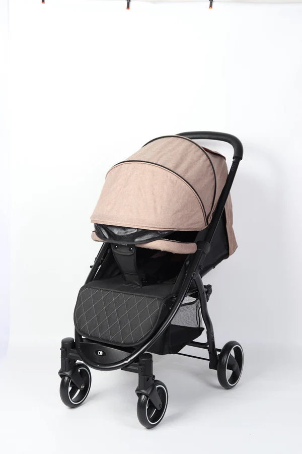 Mothercare Baby Stroller Black & Beige MC 906