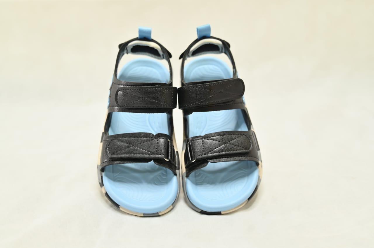 Boys Sandal (Black & blue) - 601