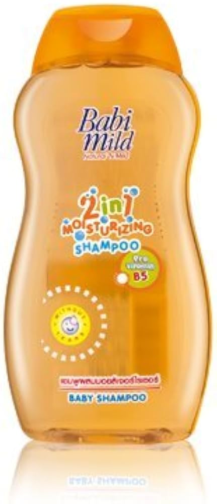 Babi Mild 2-In-1 Baby Shampoo & Conditioner, 200ml