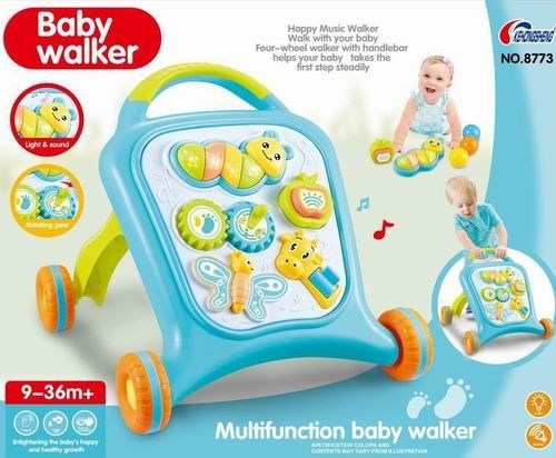 Infantes Multifunctional Baby Walker – Blue (91158)